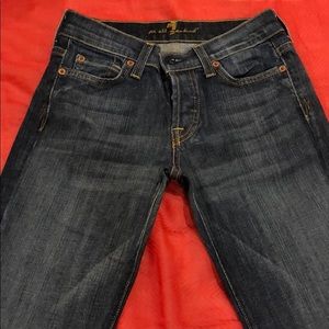 Pre-Owned 7 For All Mankind Jean.  Size 24